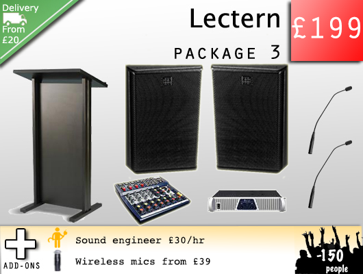Lectern rental Canterbury and Kent